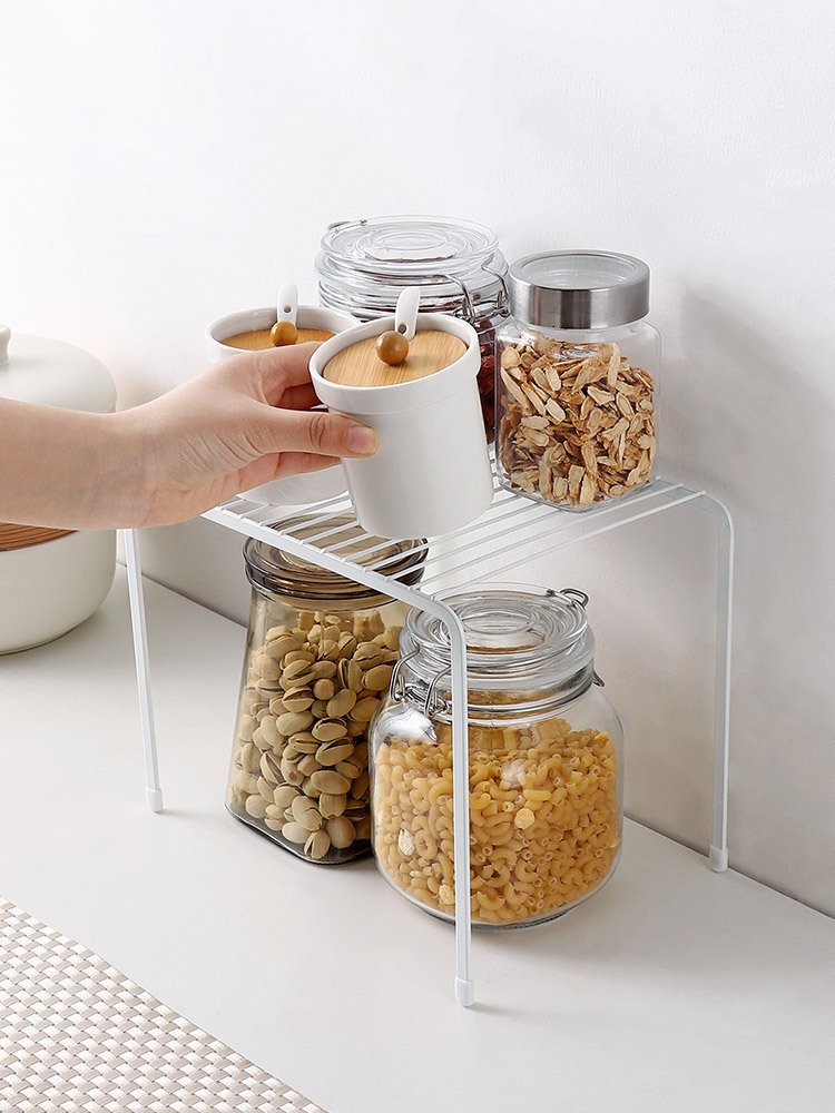 Estante de cocina retráctil de hierro forjado Specification image