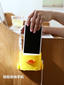 Wall mounted mobile phone storage box