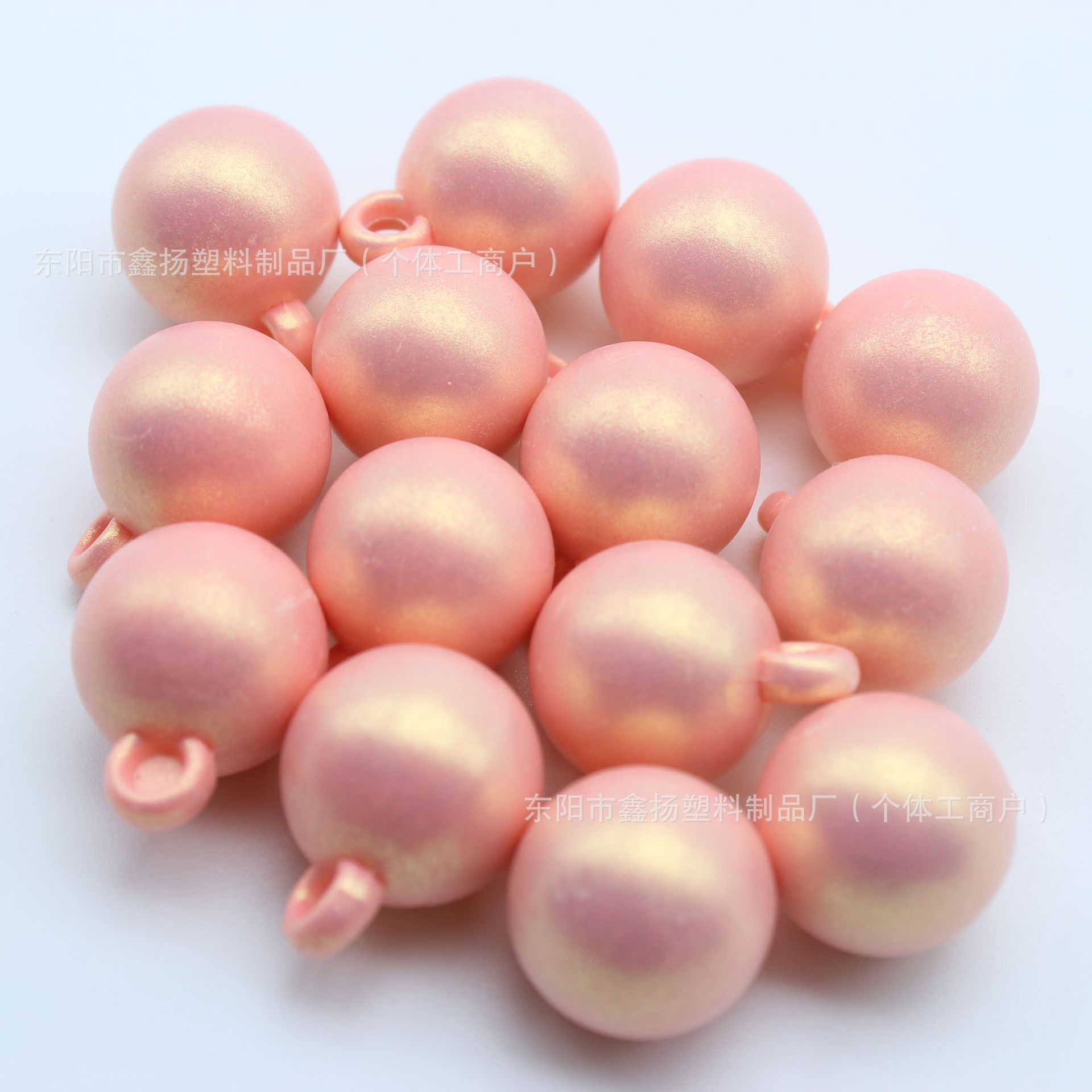 Acrylic pearlescent and iridescent macaron hanging balls, hanging beads, loose beads, DIY handmade jewelry, necklaces, headwear, bracelet accessories Application Scenario