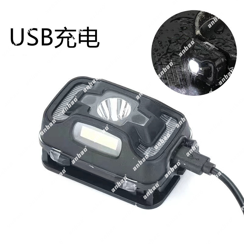 مصابيح USB القوية ذات القدرة العالية، والمصابيح الدايود المبتعث للضوء القابلة للشحن والمصابيح الأمامية ذات القدرة الاستيعابية، والمصابيح الليلية الخاصة بمصابيح الصيد الليلية details Picture
