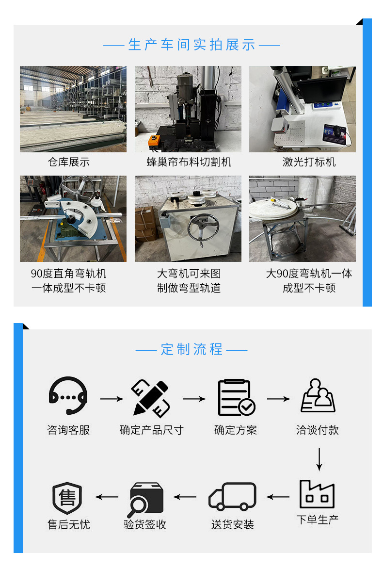 跨境代发电动窗帘轨道电机套装智能酒店家居手机APP远程系统声控详情8