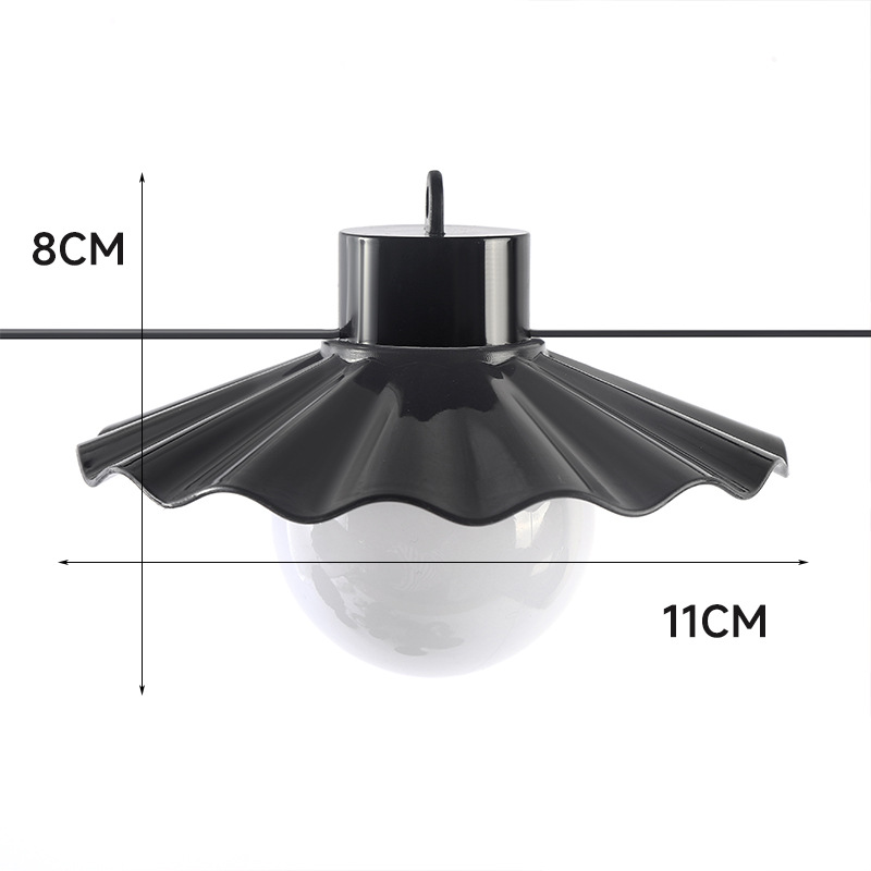 室外LED灯串实物图