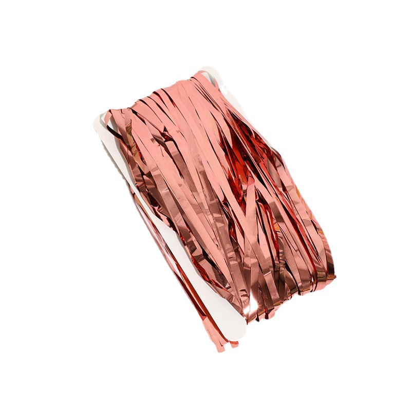 1*2M new festive atmosphere high-brightness rain curtain stage background wall decoration birthday celebration arrangement rain silk curtain colorful strips Item Picture