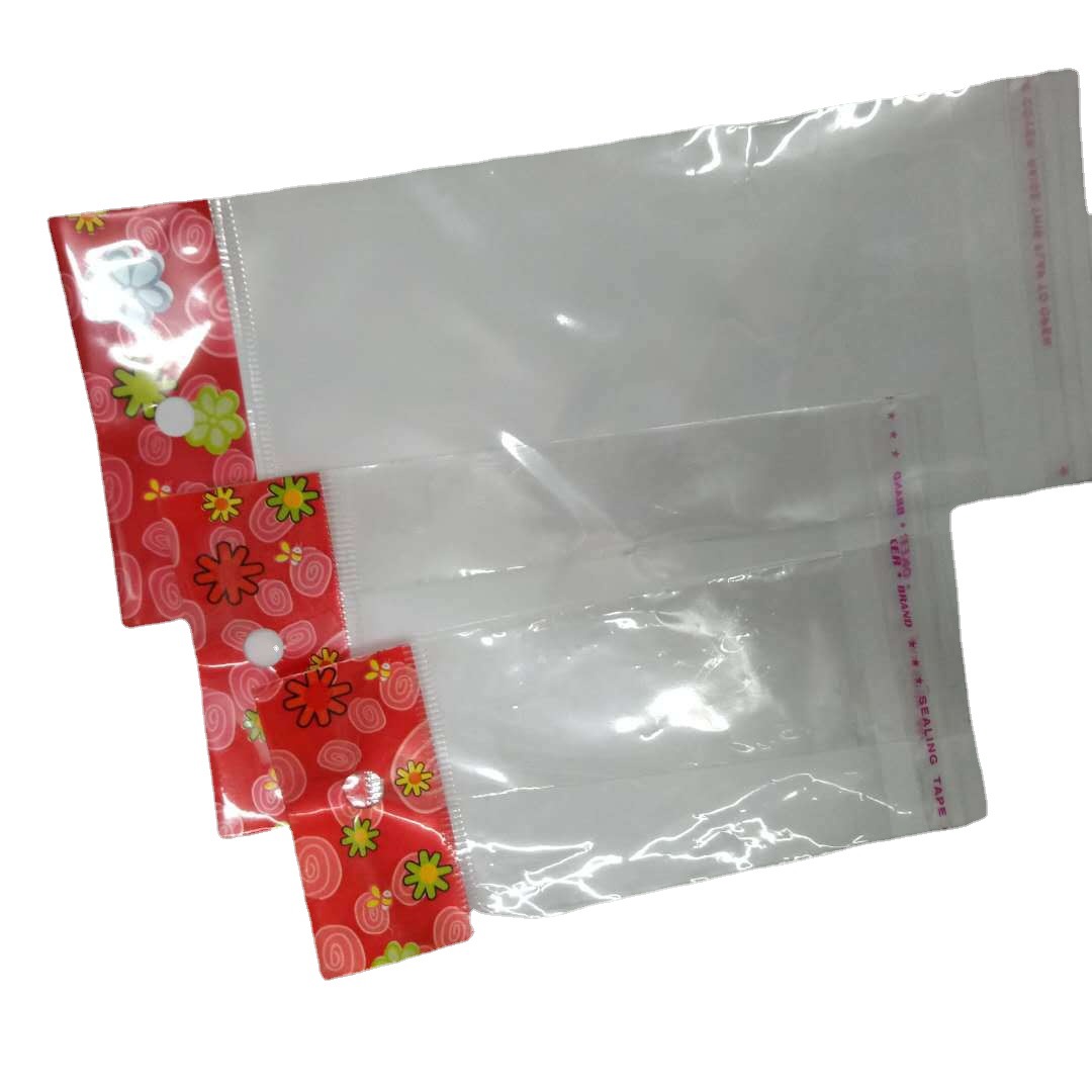 أكياس هدايا ذات أغطية ذاتية الالتصاق وأكياس بلاستيكية شفافة Item Picture
