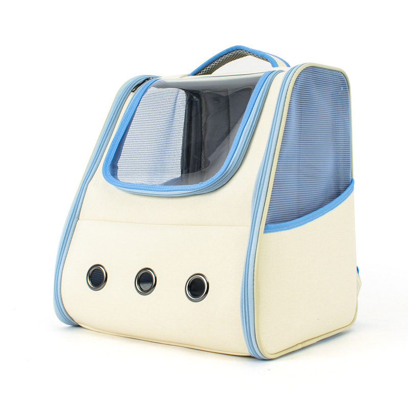 Cat bags, large-capacity portable double-shoulder cat bags, pet backpacks, cat cages, dog bags for cats, pet supplies Item Picture