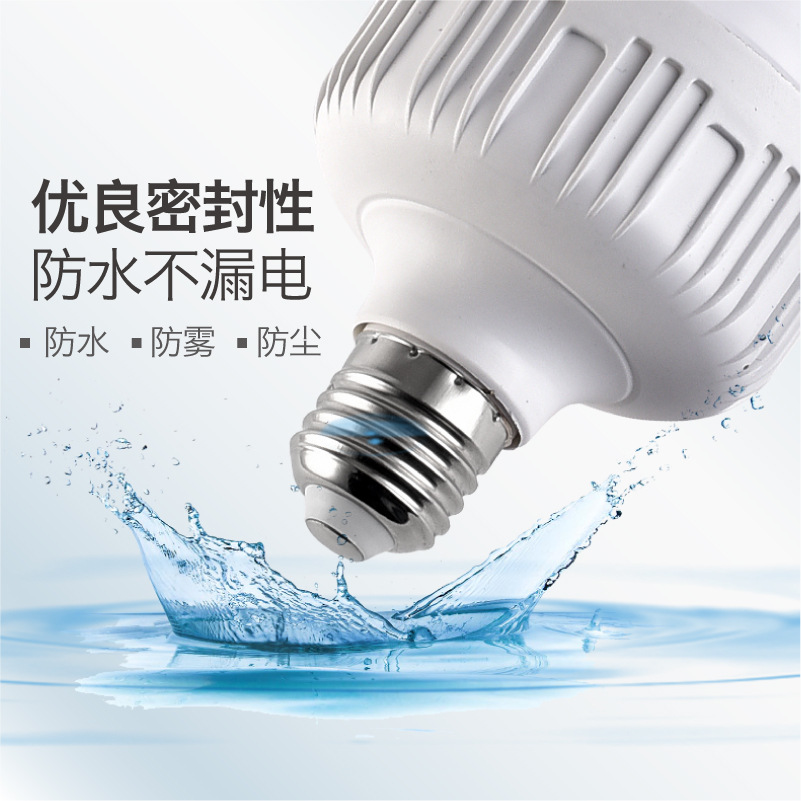 Light Bulb Led Light Energy-Saving Light Super Bright Energy-Saving Household E27 Spiral Plastic Coated Aluminum High Fu Shuai Ball Manufacturers Wholesale Specification drawing