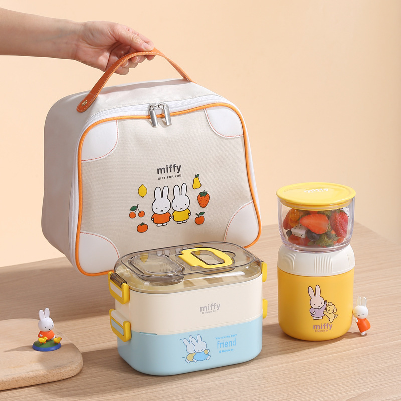 Miffy 304 acero inoxidable avena tazas de leche tazas de sopa portátiles tazas de ensalada de frutas tazas de desayuno para niños estudiantes tazas de gachas Application Scenario