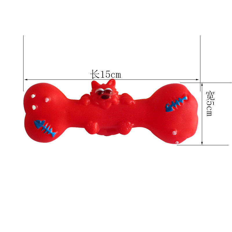 Pet cat toys, dog educational toys, vocal cat pet supplies, rubber teeth grinding and teeth cleaning training Application Scenario