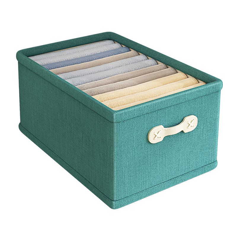 Wardrobe Storage Box Household Clothing Underwear Socks Sundries Arrangement Storage Basket Box Cloth Drawer Type Folding Item Picture