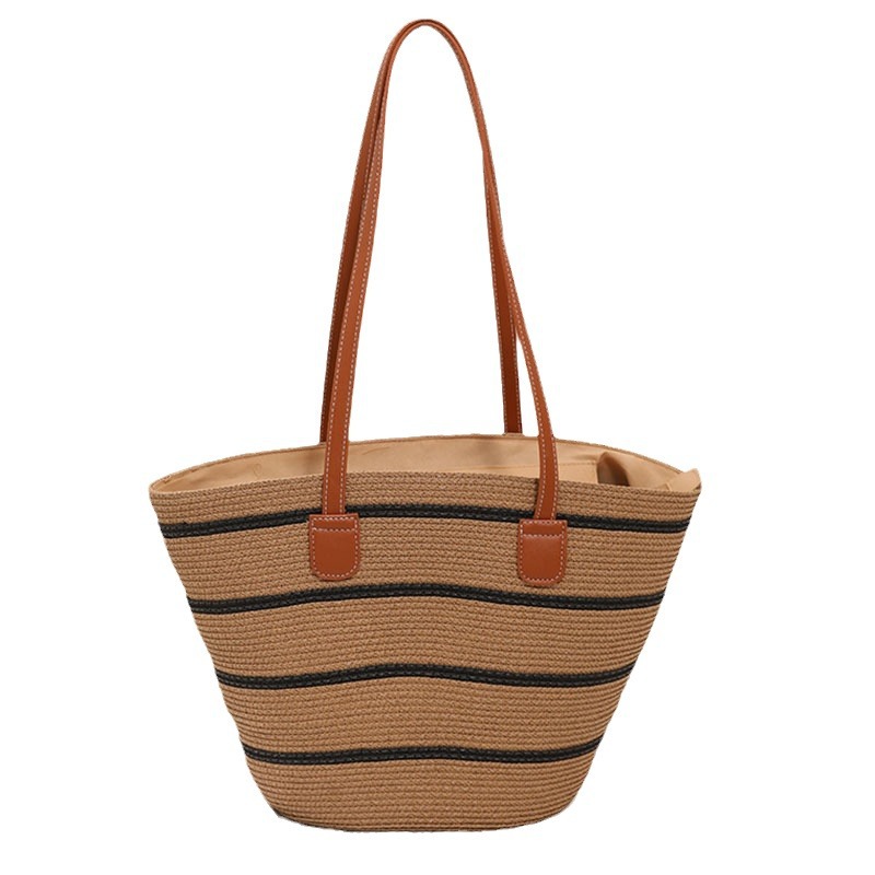 跨境草编包女士斜挎时尚编织包  独特草编工艺 网红斜跨包款  文艺编织包