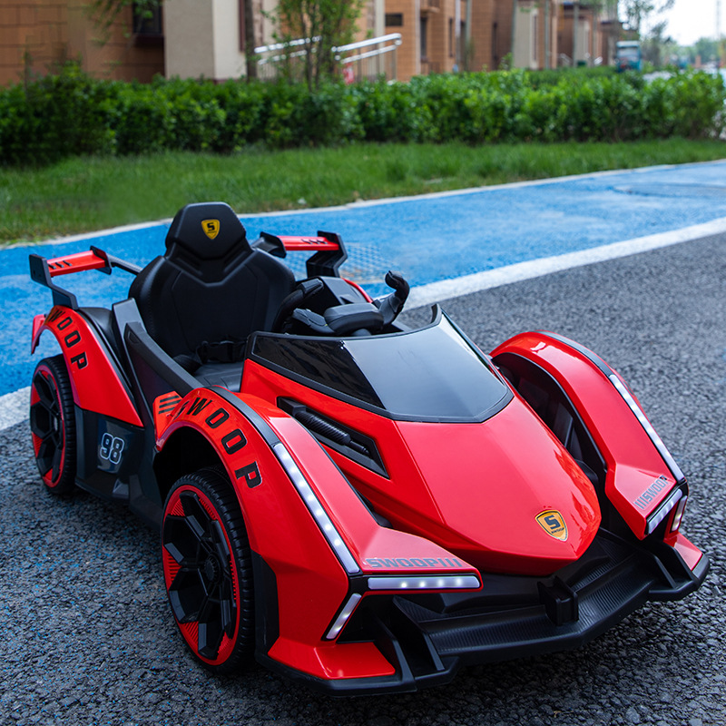 Children's Electric Car Toy Car Can Sit People Children Four-Wheeled Car Baby Remote Control Car Men And Women Children Car Can Be Charged details Picture