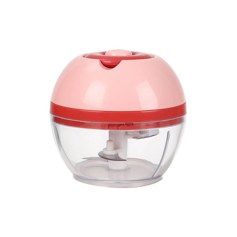 切菜器手摇/切菜器/切菜机/拉蒜器/推车置物架白底实物图