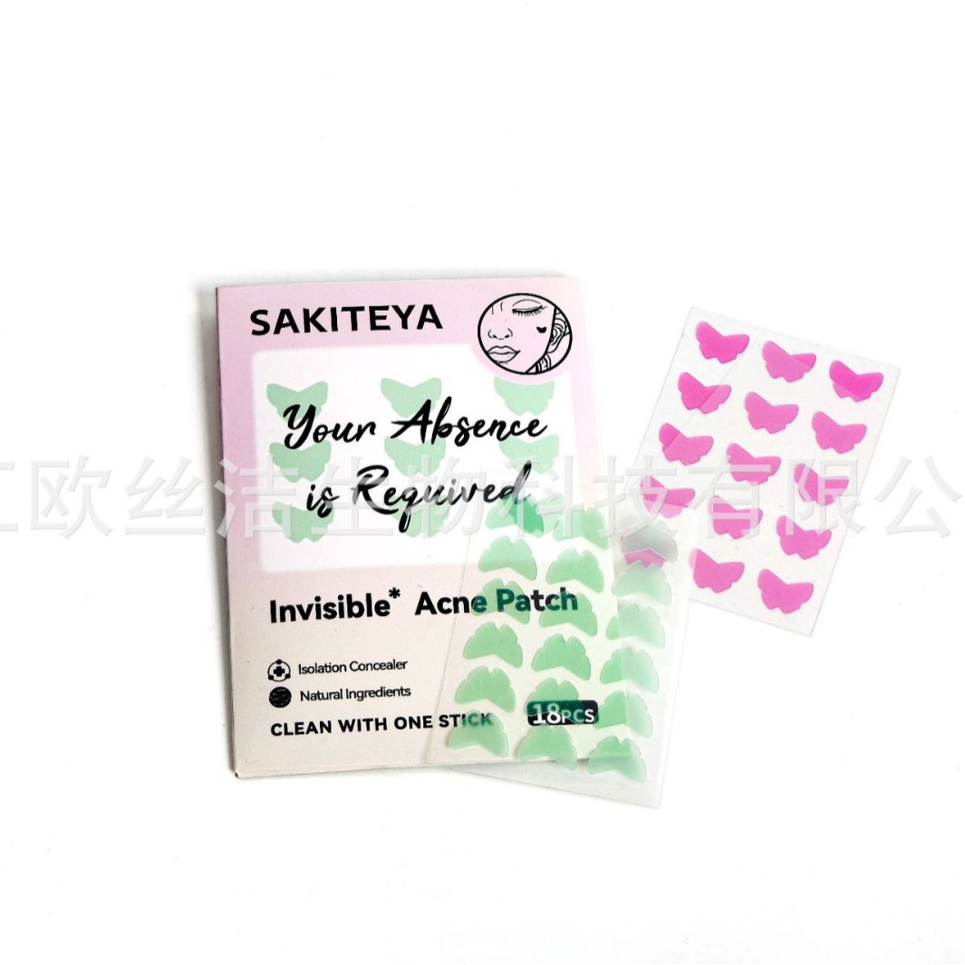 Butterfly-shaped acne Patch, anti-acne Concealer Patch, Decorative Acne Patch (for export only) details Picture