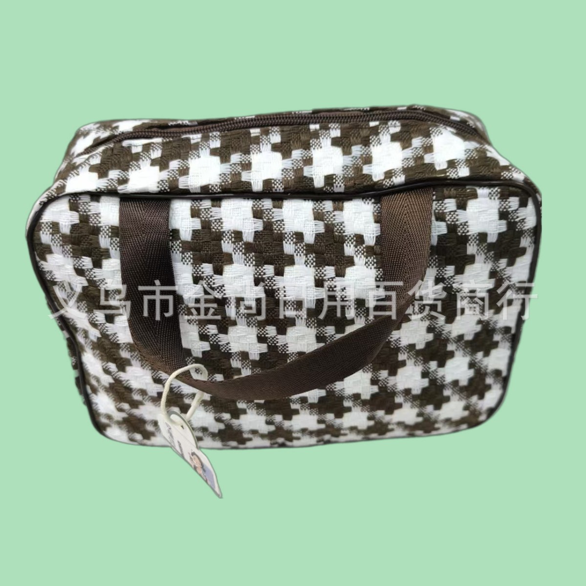 Cosmetics storage bag for women, large capacity, travel portability, high-end style, ins hand-held toiletry storage bag, small size