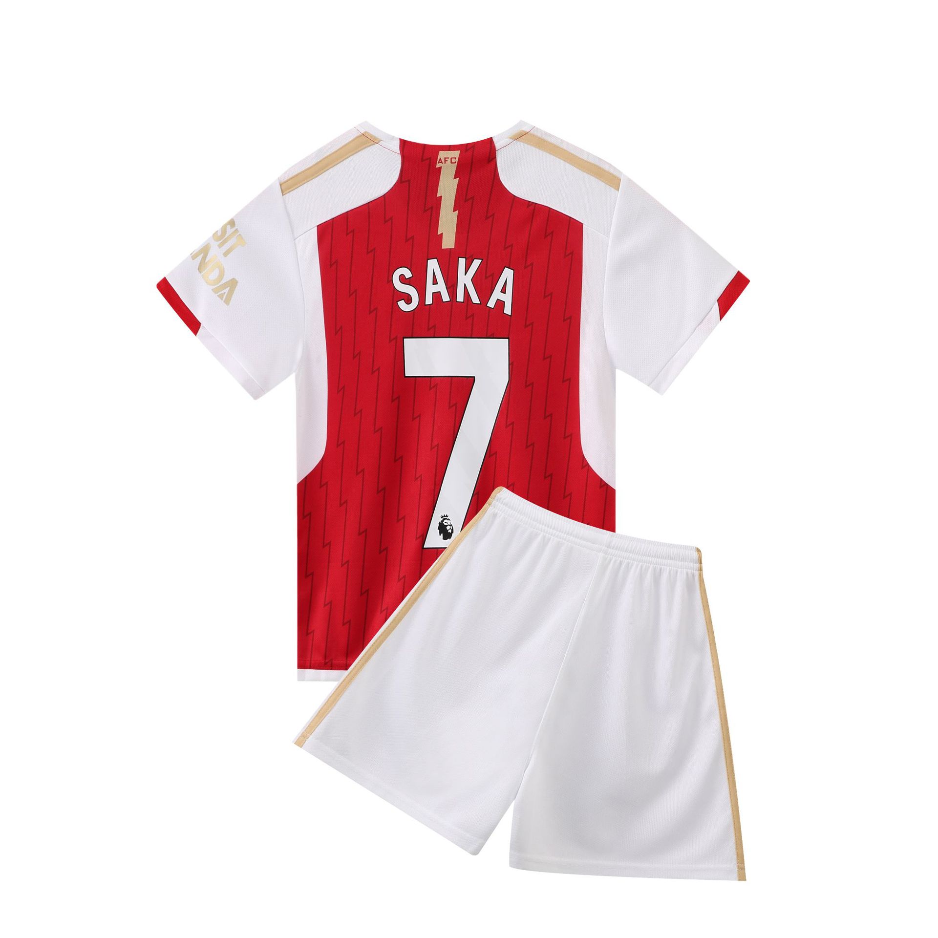 2324 football jersey, Messi, Cristiano Ronaldo, Neymar star jersey, children's football jersey, primary school student sportswear set Specification image