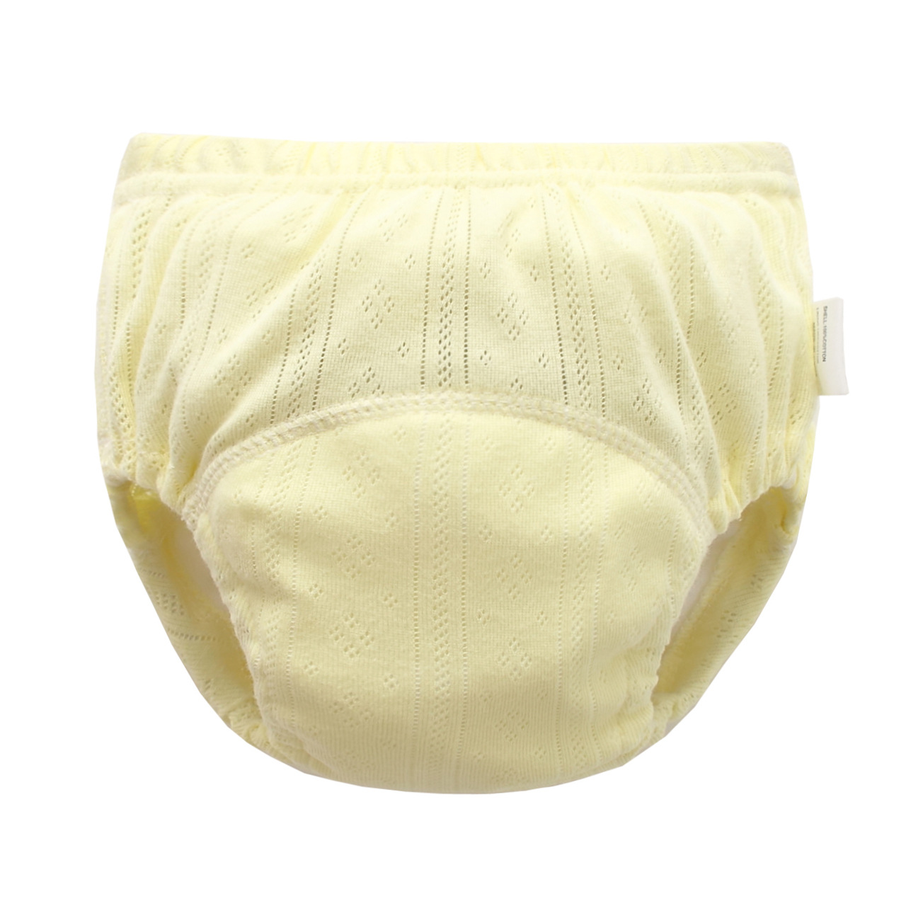 New hollowed-out learning pants six layers gauze diaper pocket infant training pants children's diaper Item Picture
