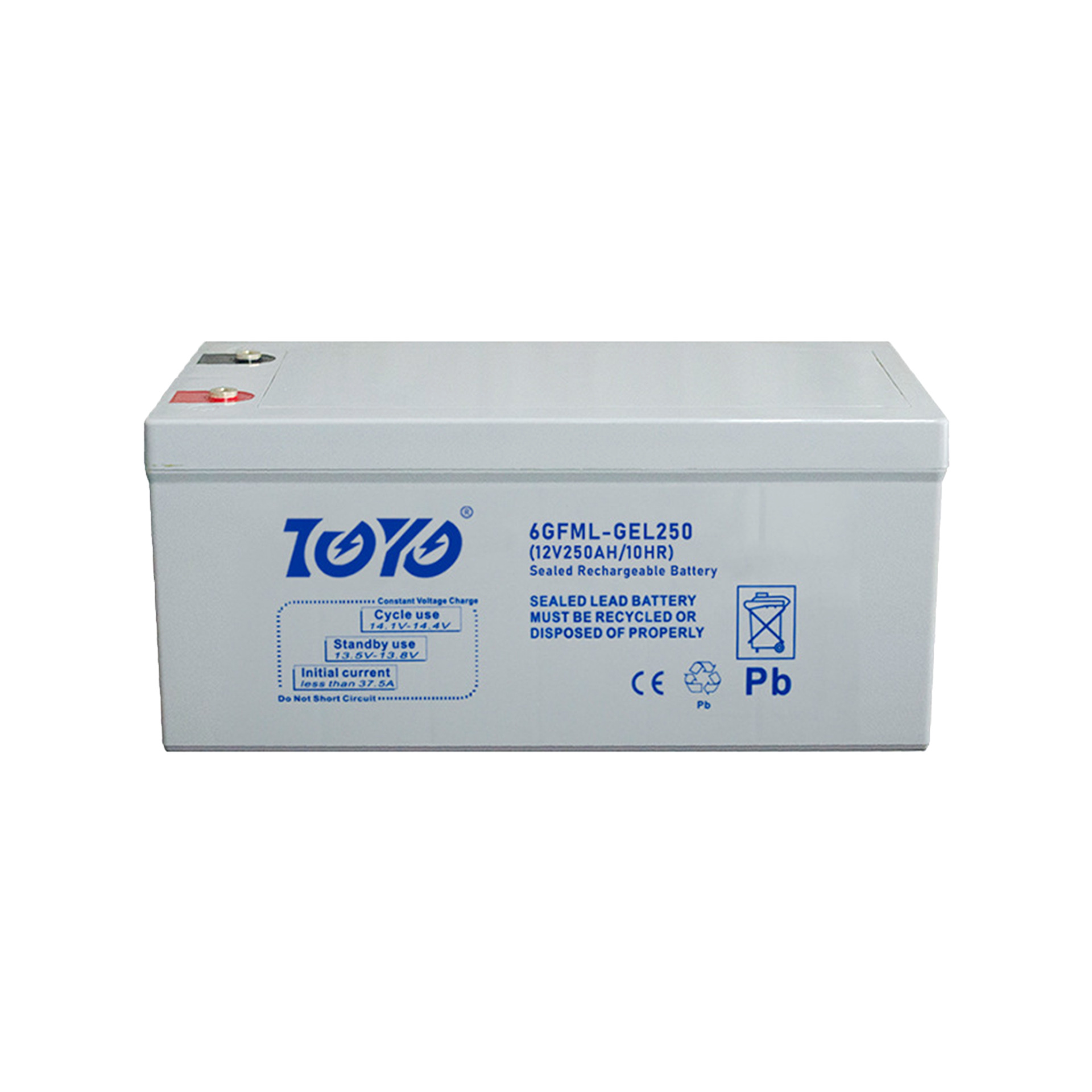 ESG factory durable 12v250AH outdoor solar system communication base station maintenance-free lead-acid battery pack Item Picture