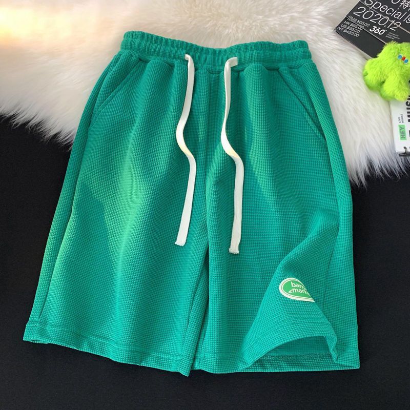 Wide-leg shorts, women's loose mid-length pants, summer thin sporty five-inch pants Application Scenario