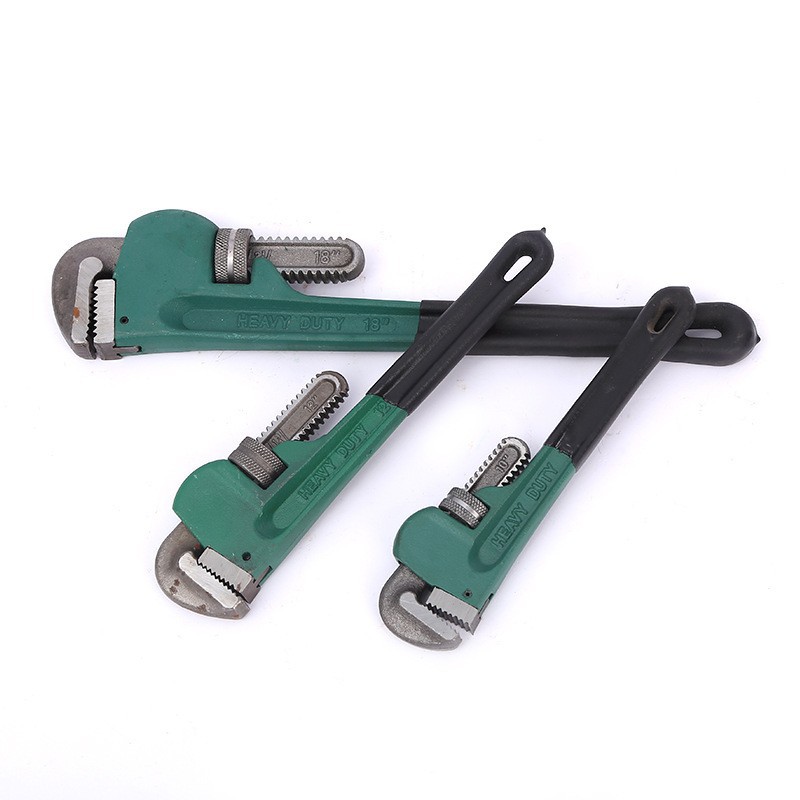 Pipe Wrench 24 Inch Water Pipe Wrench 12 Inch Heavy Duty Open Pipe Wrench With Plastic Handle Fast Strengthening Multi-Functional Wrench Manufacturer's Batch Specification drawing