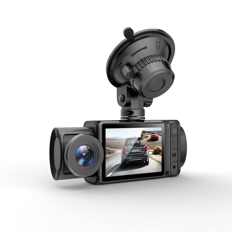 跨境新品 S11行车记录仪 HD1080P高清夜视三镜头车载摄像机2寸ISP                      
