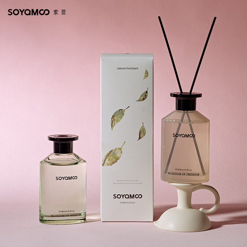 Osmanthus fragrance-free scented candles, traditional Chinese festival gifts and souvenirs, Longjing fragrances, home and office deodorizing decorative items, scented candles Specification image