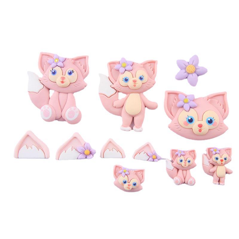 Cartoon painting, Nabe resin cream glue, phone case, hair tie, hairpin accessory, diy factory wholesale, water cup stickers Item Picture