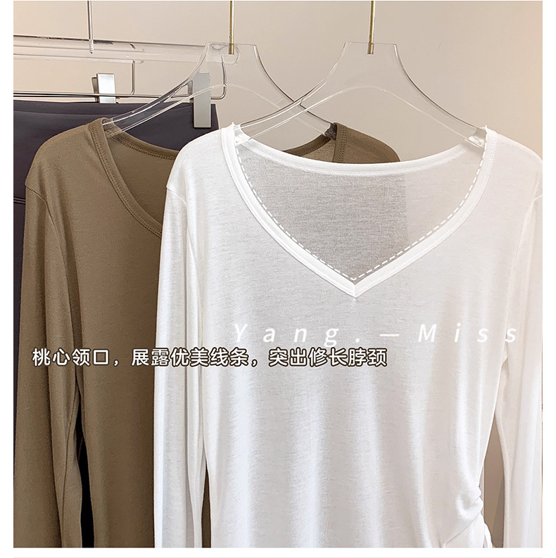 举重妖精夏季防晒罩衫女慵懒风薄款运动瑜伽服宽松遮屁股服装展示道具详情19