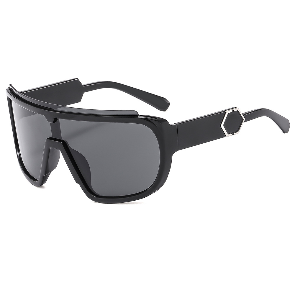 2024 New colorful cycling sports glasses, European and American all-in-one sunglasses, outdoor casual cycling windproof sports Item Picture