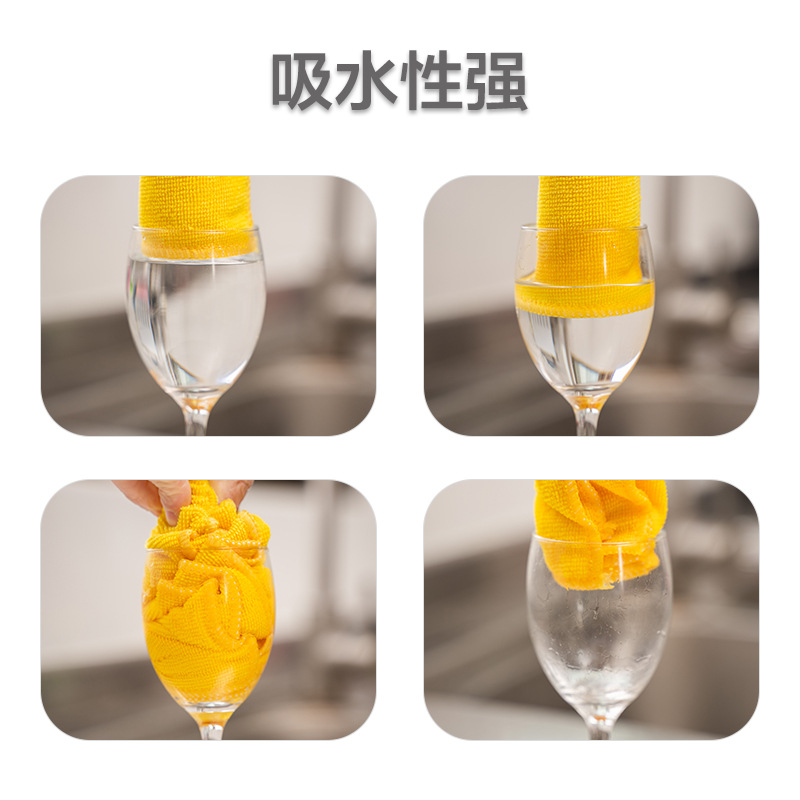 抹布、百洁布、洗碗巾实物图