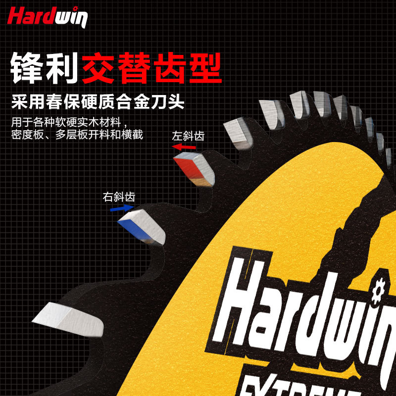 Handaway woodworking saw blades, professional-grade alternating tooth Angle grinding machine, 4-inch and 5-inch electric circular saw cutting blades specially designed for cutting machines details Picture