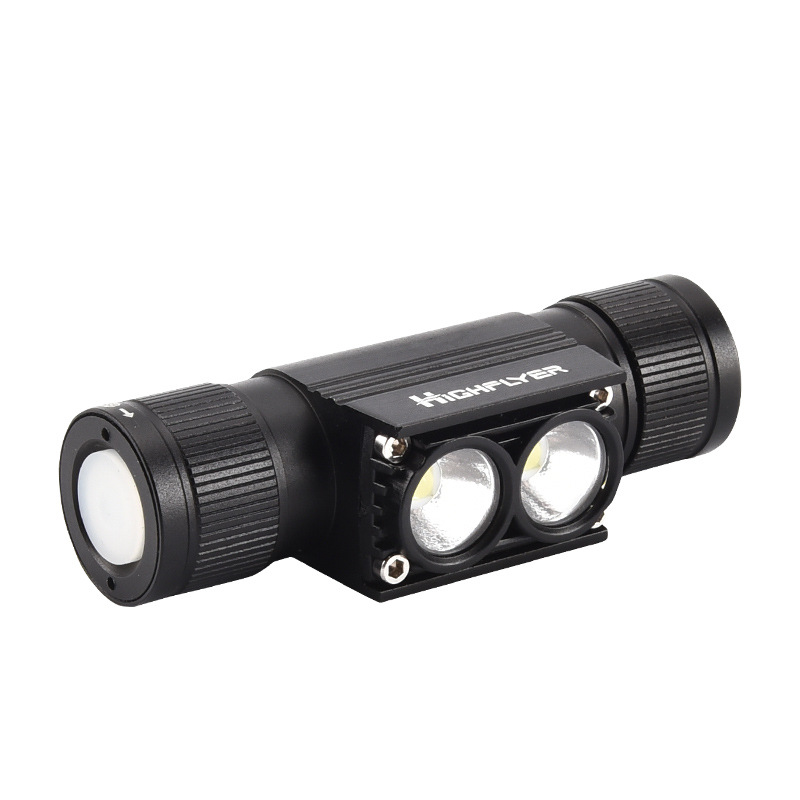 Cross-border best-selling multi-functional head-mounted flashlight, outdoor camping cycling waterproof headlamp, magnetic emergency work light Item Picture