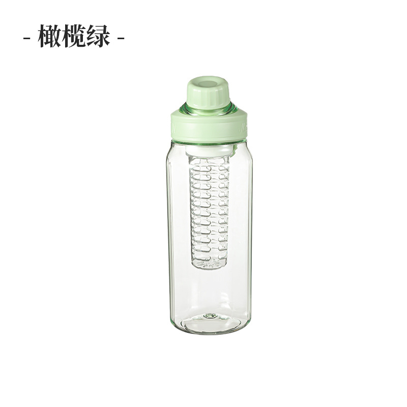 Plastic fruit tea cups, food-grade student sports water cups, portable plastic water bottles Application Scenario
