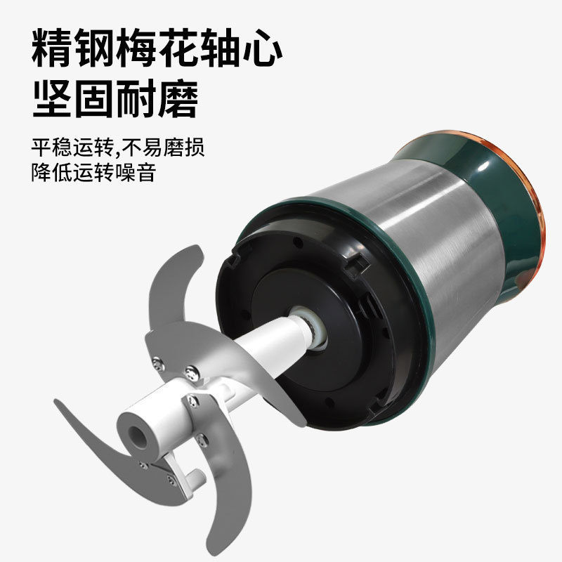 Small household meat grinder, 2-liter stainless steel meat grinder, food processor, electric filling grinder, kitchen meat mincing and grinding machine Specification image
