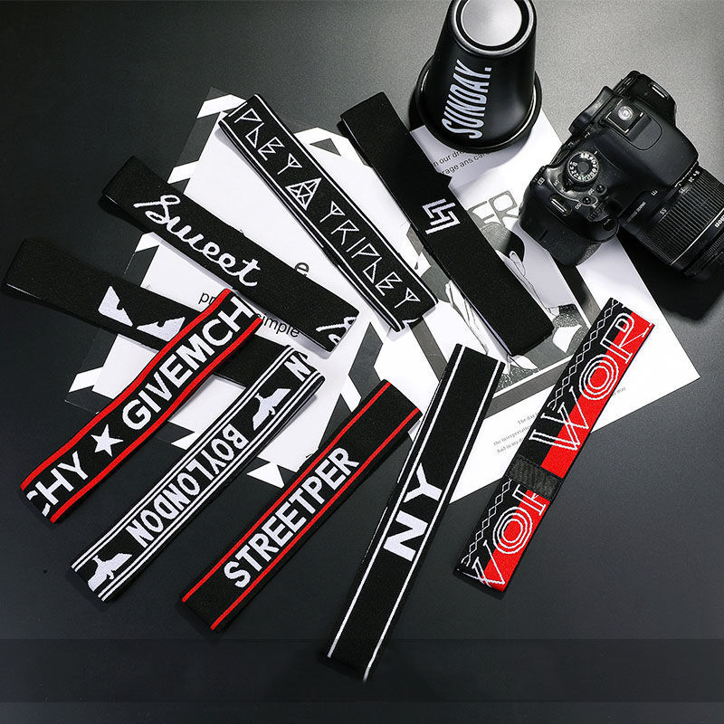 Korean-style children's headband accessories are trendy and versatile, street dance fashion, anti-slip, sports headbands for men and women, and hip-hop performance headwear details Picture