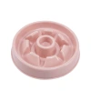 Pet supplies volcanic type slow food bowl, food-grade plastic pet dog and cat food bowl. Slow food bowl Item Picture