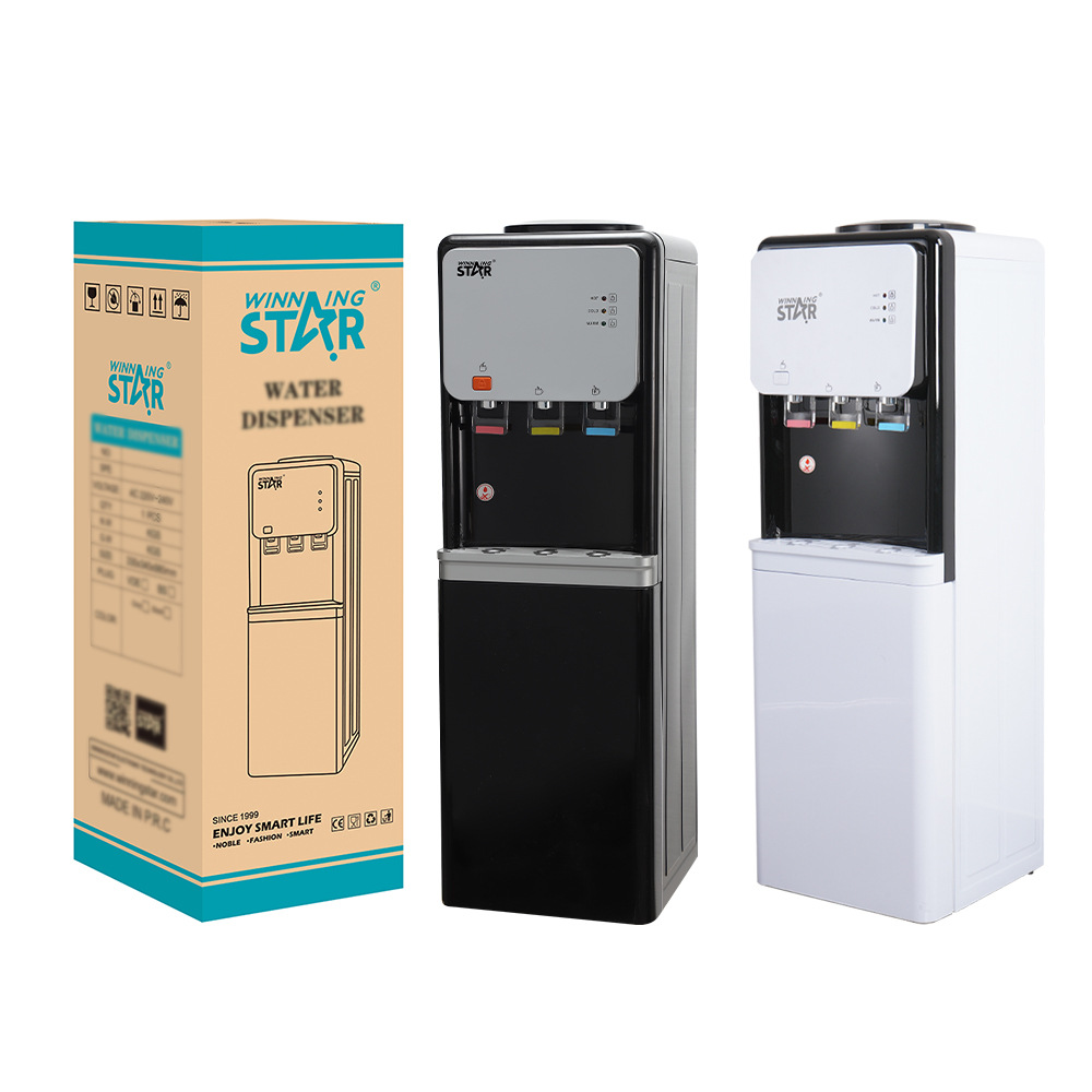 winningstar跨境专供热水冷水常温多功能3头双频家用立式饮水机