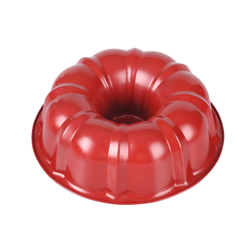 High Quality Baking Non-Stick Coating Pumpkin Cake Mold Gu Gu Hof Cake Mold 10 Inch Hollow Foundation Mold Application Scenario
