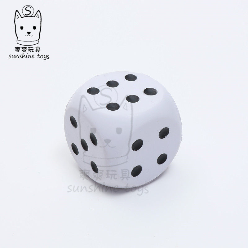 Cross-border factory soft solid dice, pu foam sponge balls, rounded corner cubes, color blocks promotional game handicrafts pic 16
