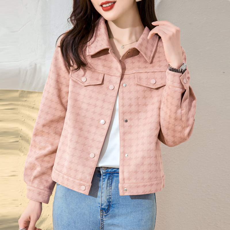 休闲夹克上衣细节图