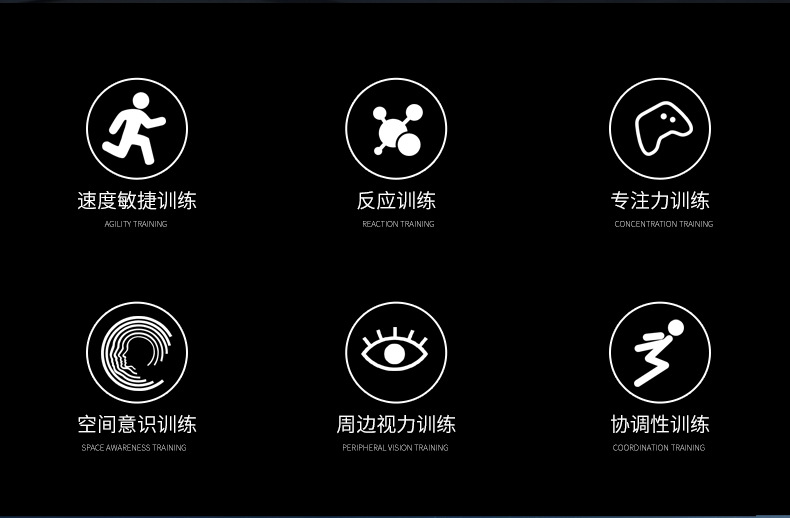 足球反应训练灯手臂敏捷训练灯篮球健身运动控球反应步伐能力灯详情2