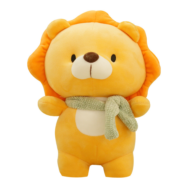 Instagram Cute Dinosaur Doll Little Lion Plush Toy Soft Cute Children's Doll Birthday Gift Small Item Picture