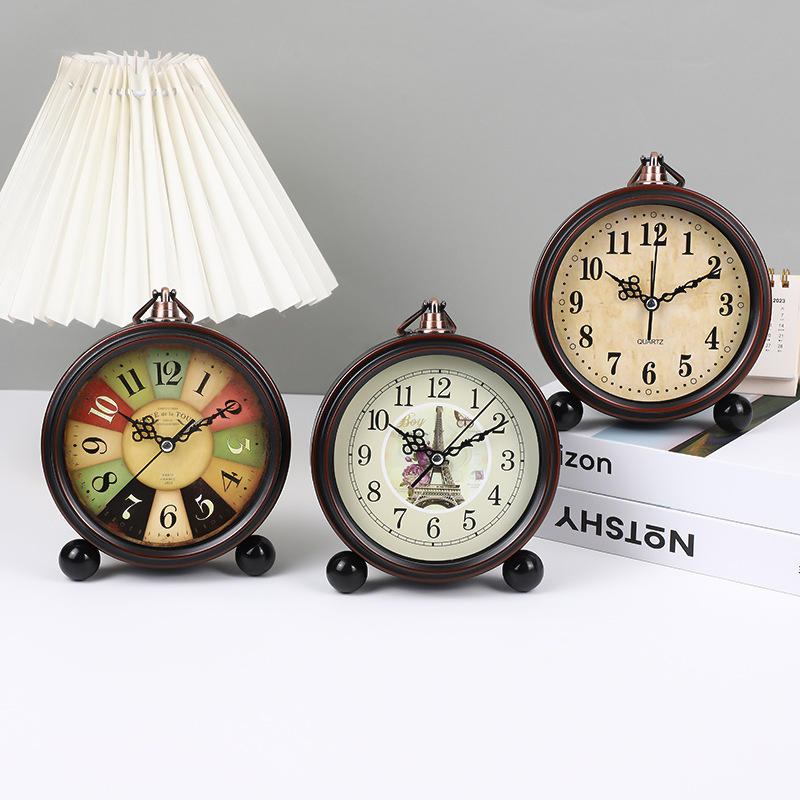 Amazon's best-selling products include retro creative clocks, Nordic minimalist alarm clocks, and student silent luminous table clocks Specification image