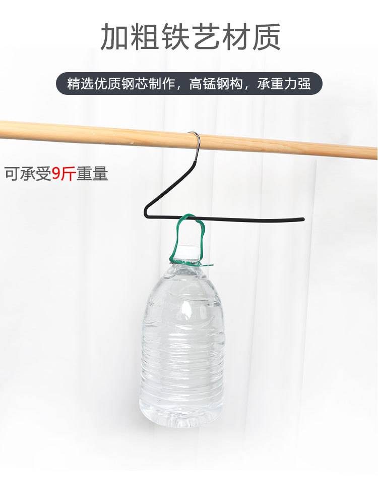 鹅形衣架家用挂衣无痕防滑晾衣架宿舍用学生防肩角晒衣撑衣服架子详情4