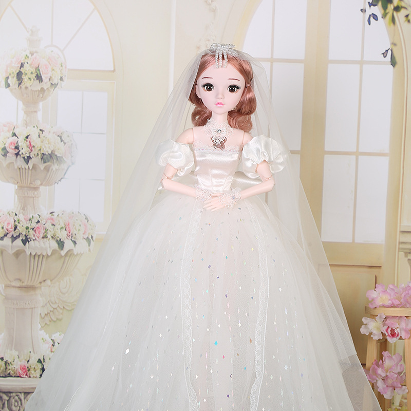 厂家直销迪美60cm世纪之恋公主眨眼唱歌音乐故事洋娃娃玩具批发