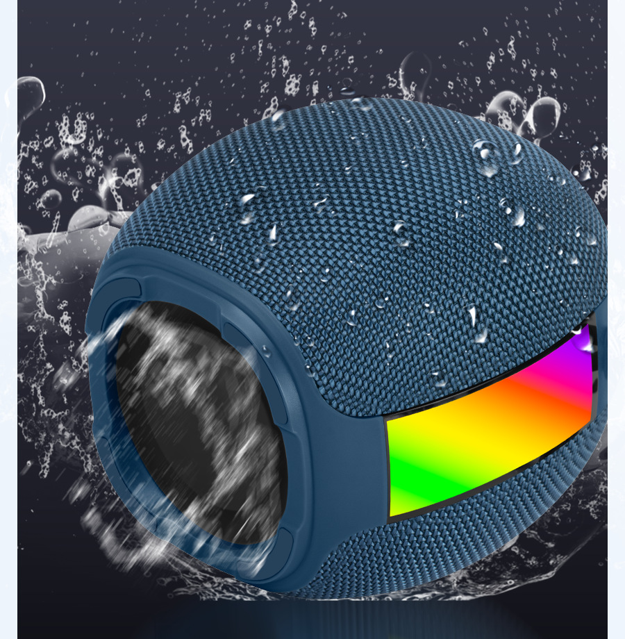 591 Bluetooth Speaker, RGB ambient Light, Mini Speaker, card-inserting portable Cross-border Bestseller, hand-held subwoofer pic 17
