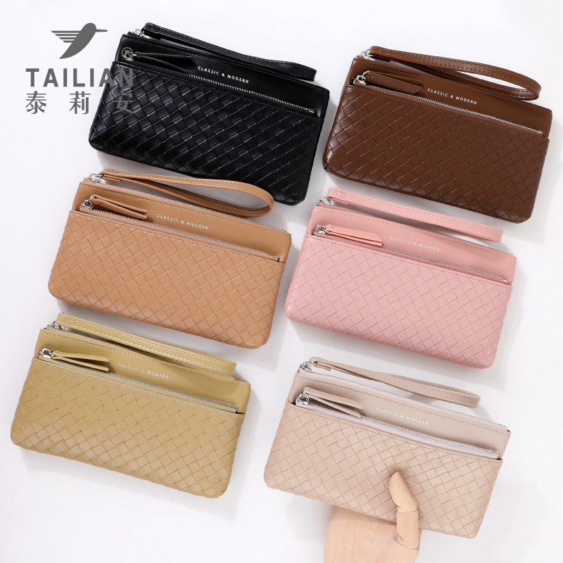 钱包/女士钱包/吧唧/女士钱包双包合一定制/印花女士钱包细节图