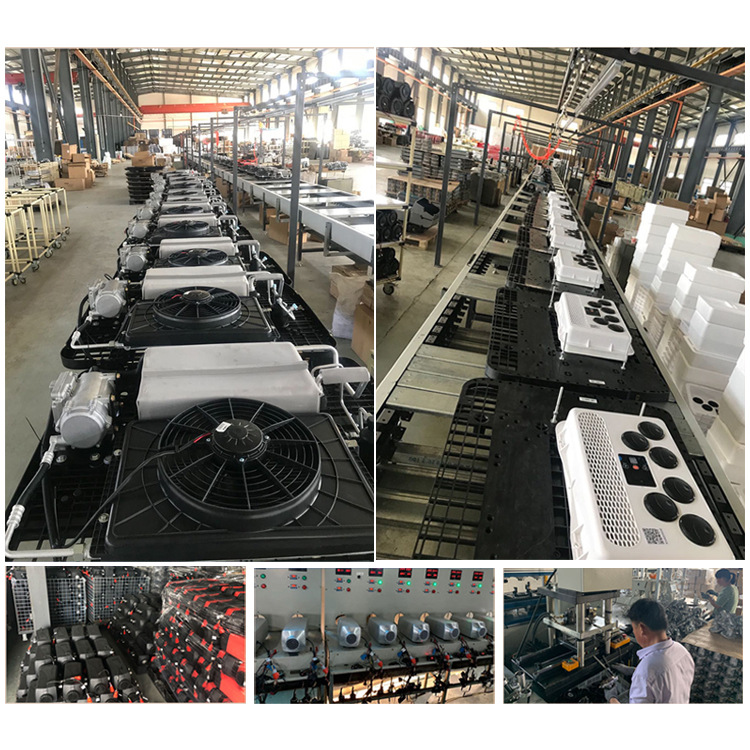 源头工厂汽车空调12v24v立式分体机电动冷暖变频车载房车驻车空调详情19