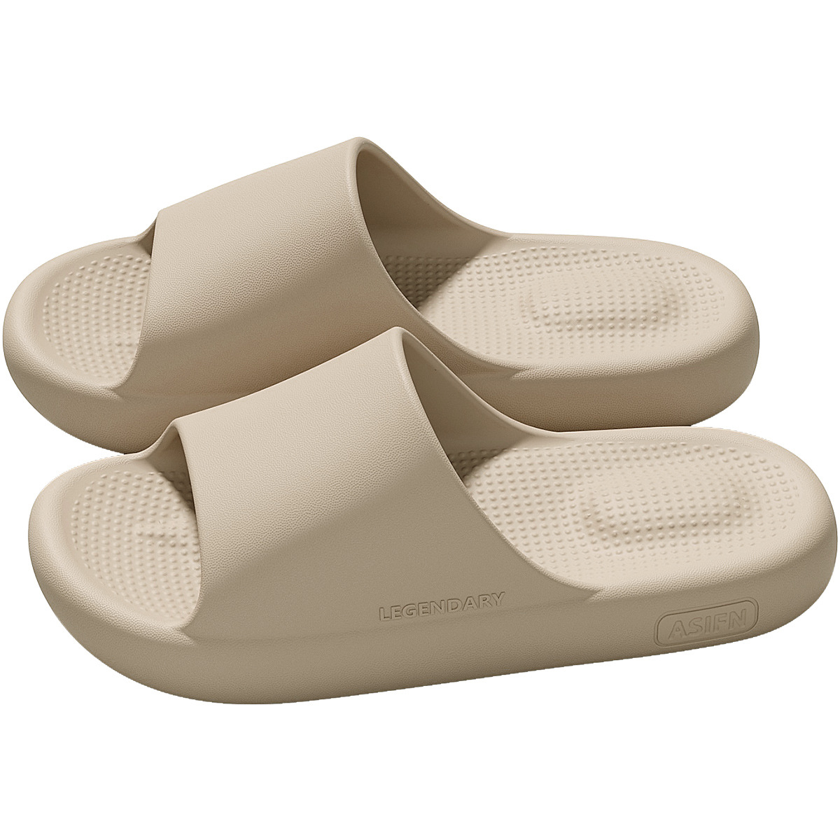 Anti-slip bathroom slippers for women, summer indoor household cooling slippers for men, thick-soled cooling slippers for men with a feeling of stepping on feces, wholesale Item Picture