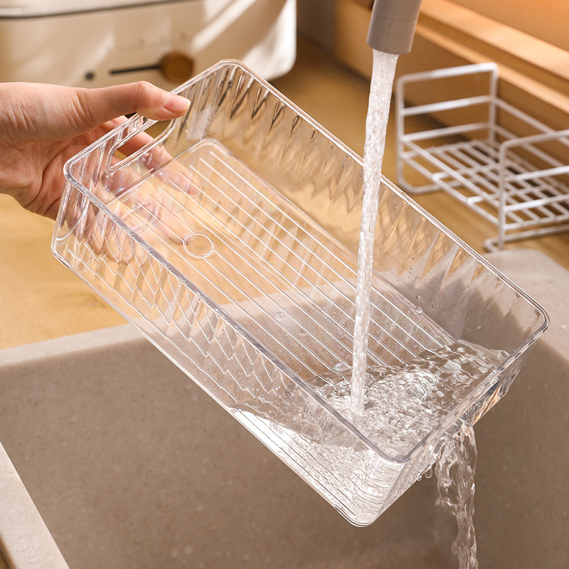 冰箱收纳盒实物图