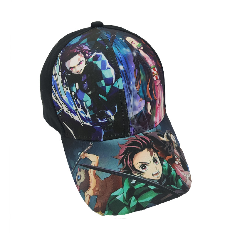 Best-selling Japanese anime Demon Slayer: Kimetsu no Yaiba men's baseball caps, trendy adult baseball caps, and women's sun hats on Amazon Specification image